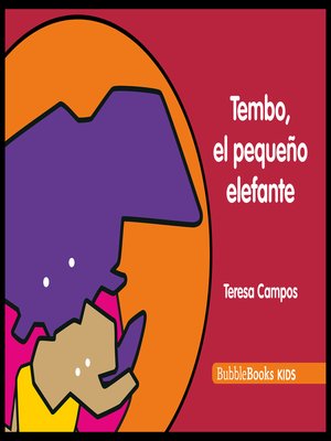 cover image of Tembo, el pequeño elefante